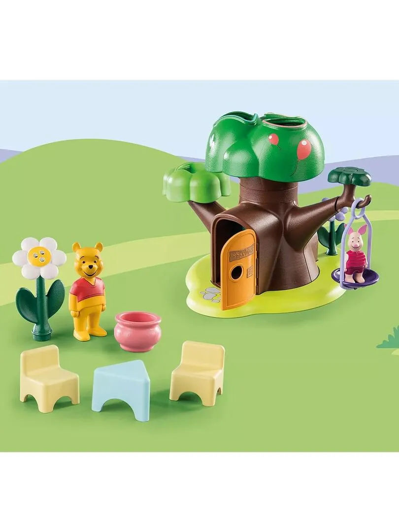 1.2.3 & Disney Winnie l'ourson et Porcinet avec cabane - N/A