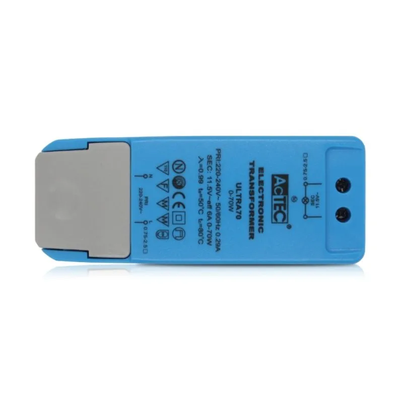 12V LED driver, 0-70W, IP22