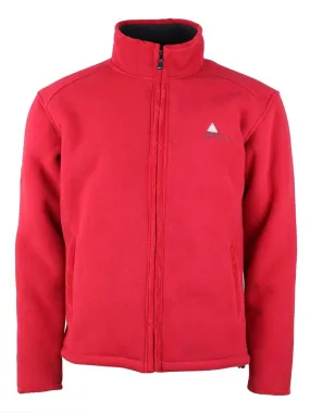 Blouson polaire homme CECOUR - PEAK MOUNTAIN - Rouge