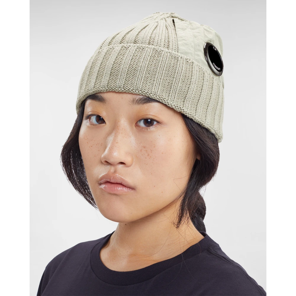 Bonnet en Laine Gris Clair Regular