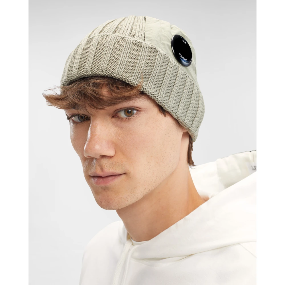 Bonnet en Laine Gris Clair Regular