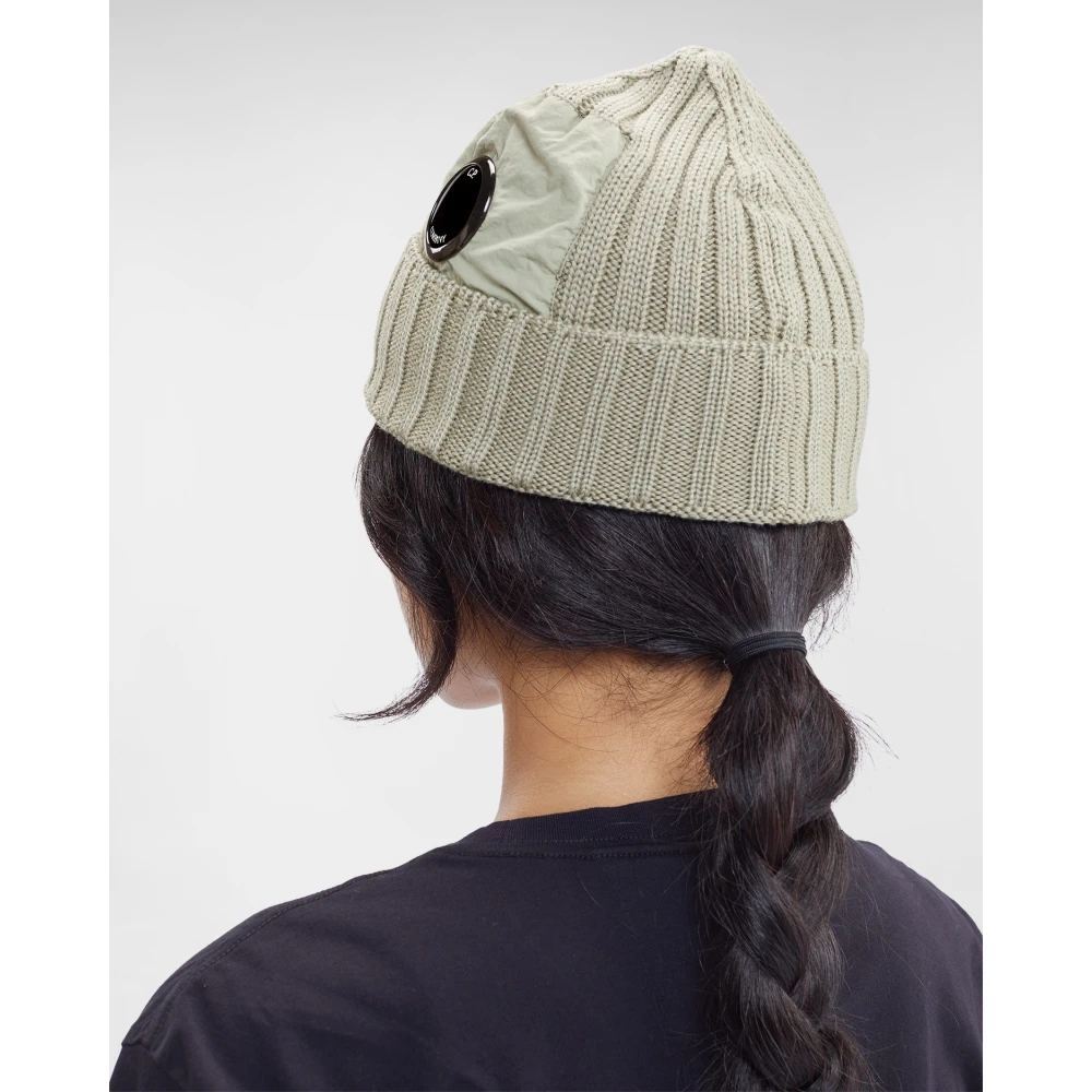 Bonnet en Laine Gris Clair Regular