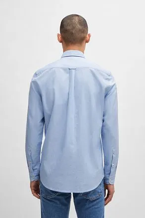 BOSS Chemise Rickert Bleu Clair 50519707-460 commander en li