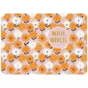 Carte postale Cartedart MILLE MERCIS