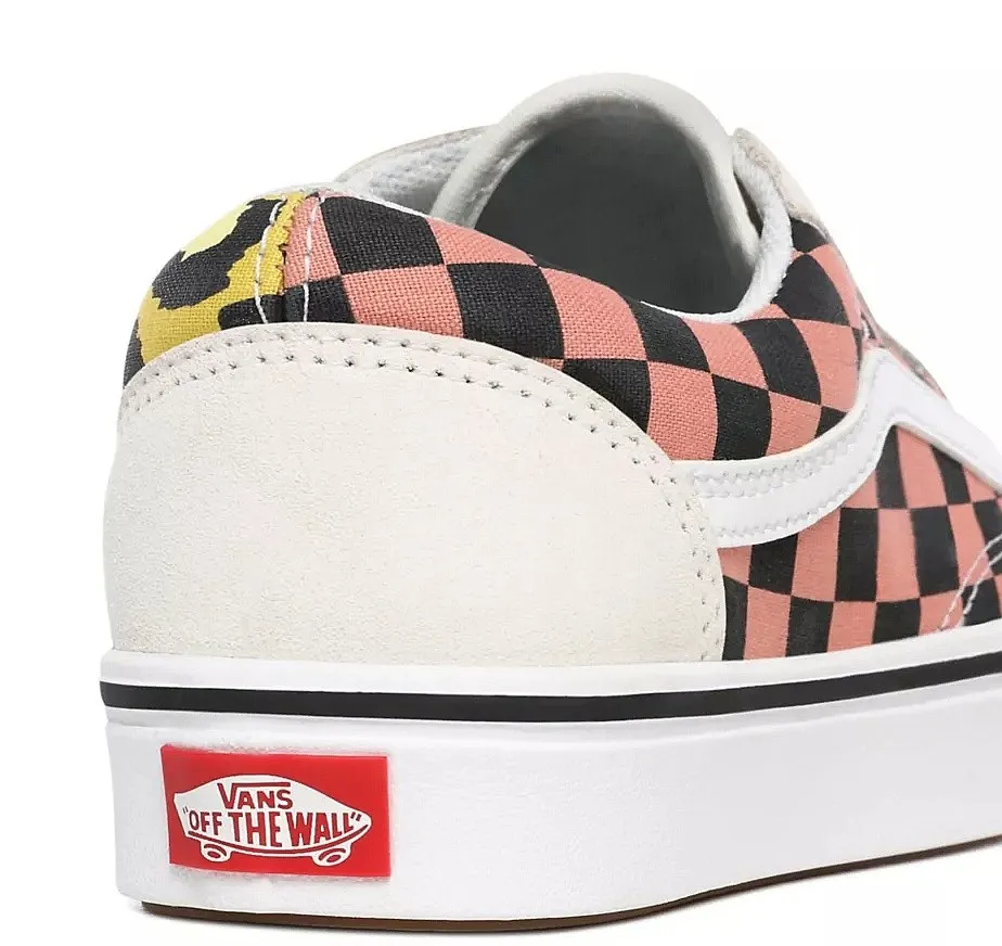 chaussures Vans ComfyCush Old Skool - Mixed Media/White/Multi