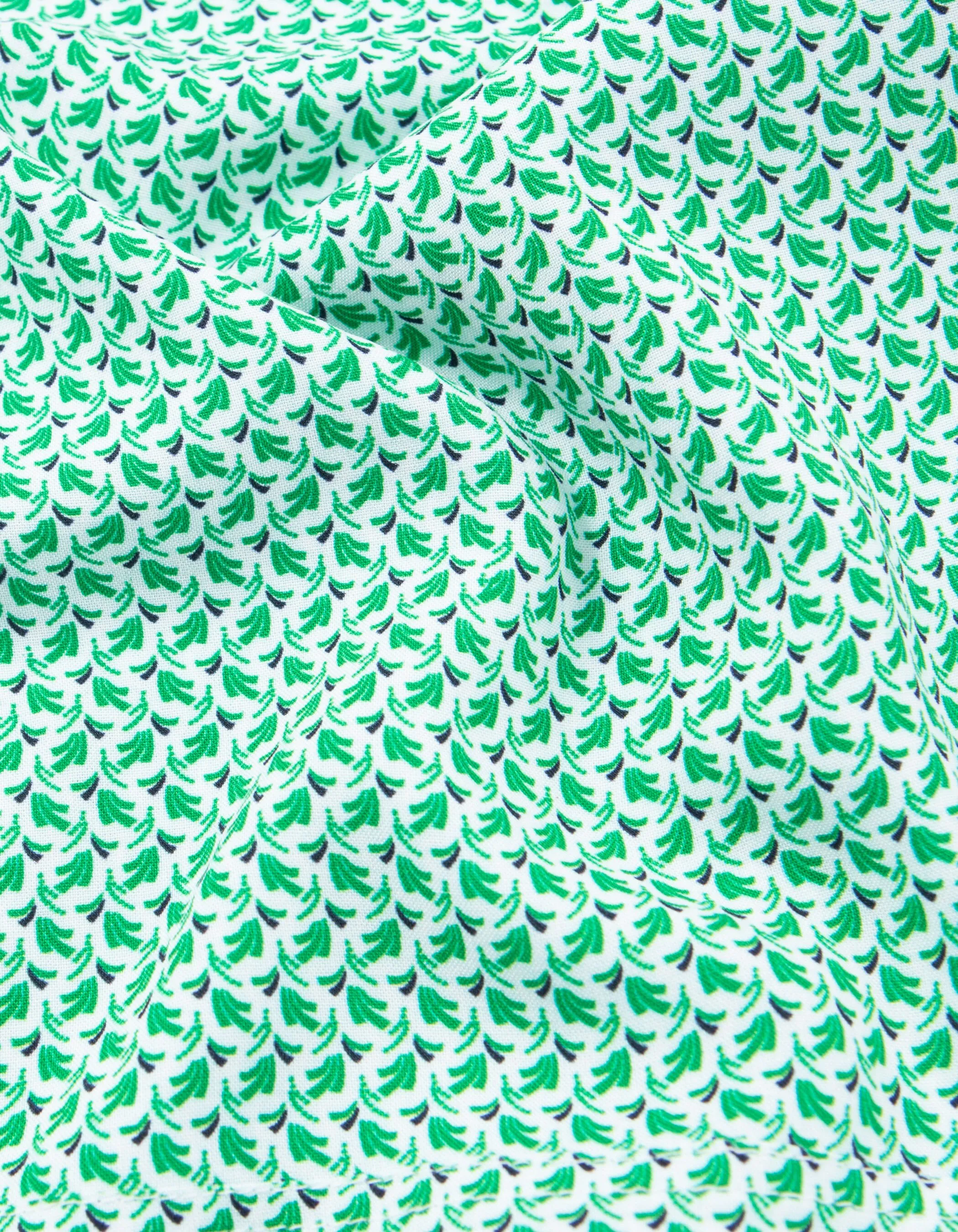 Chemise verte LENZING™ ECOVERO™ palmiers graphiques garçon