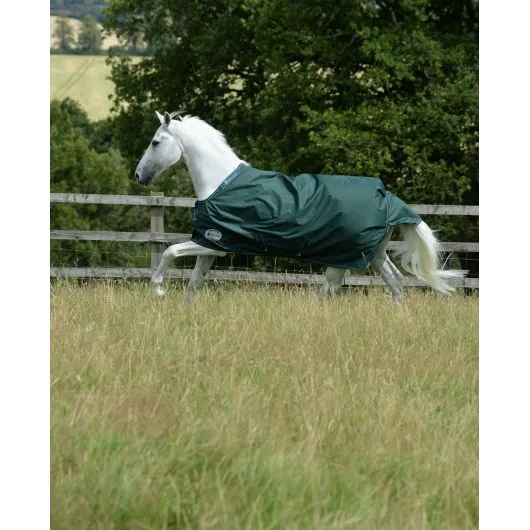 Couverture extérieur cheval Green line 300g en tissu recyclable - Bucas - BUCAS - Couvertures imperméables cheval - Equestra