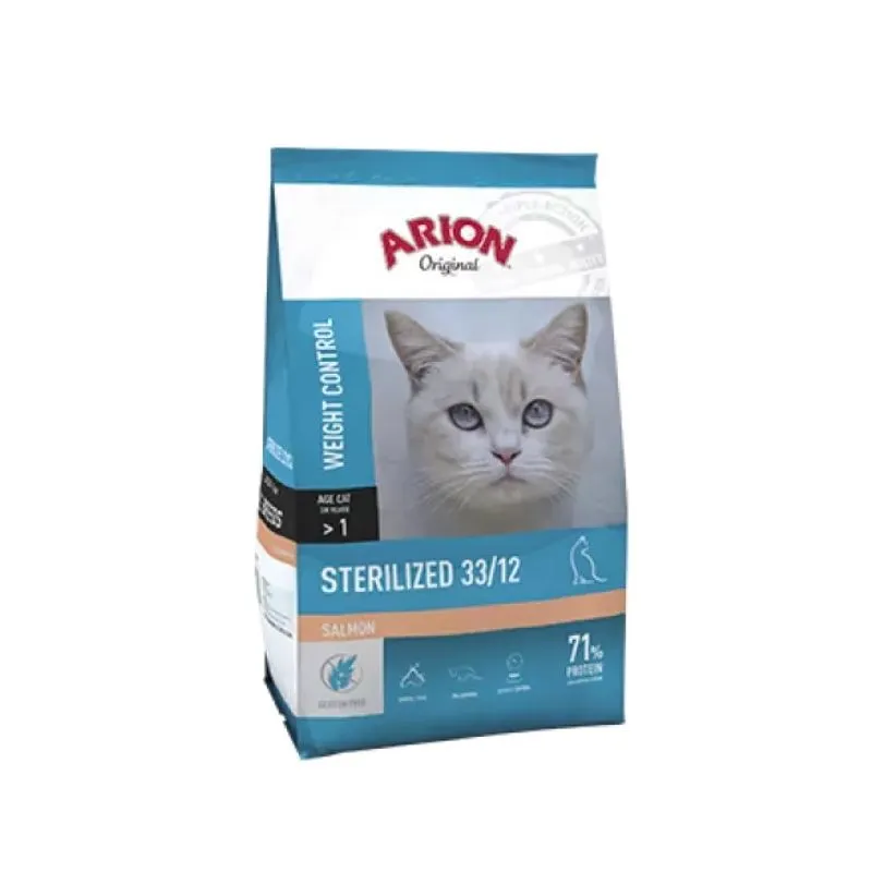 Croquettes chat Original Sterilized Salmon Arion - Equestra