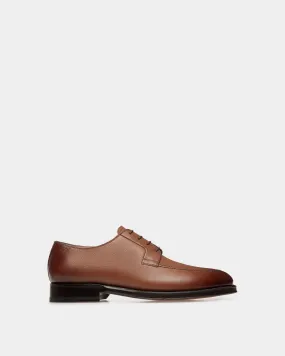 Derby Schoenen En Cuir Gaufré