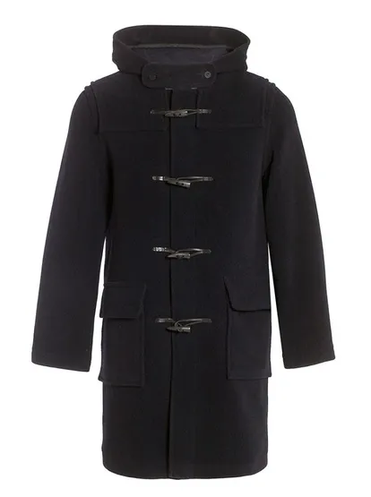 Dufflecoat en laine Homme 