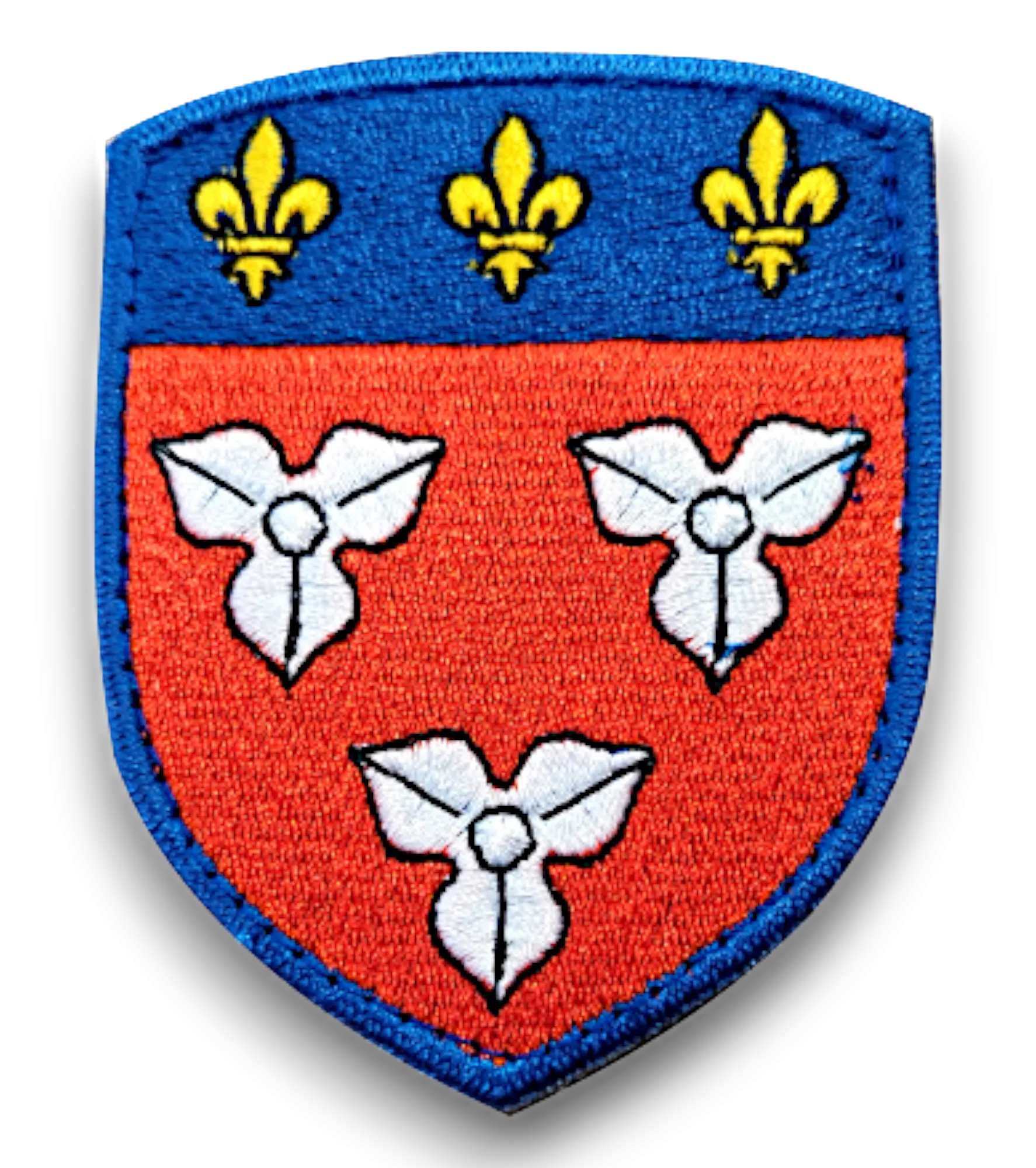 Ecusson Ville Orléans – Amalric, création d'écussons brodés