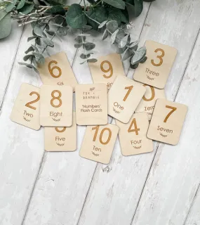 Fox & Bramble Numbers Flashcards - Trouva