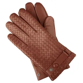 Gants en cuir tressé Kessler