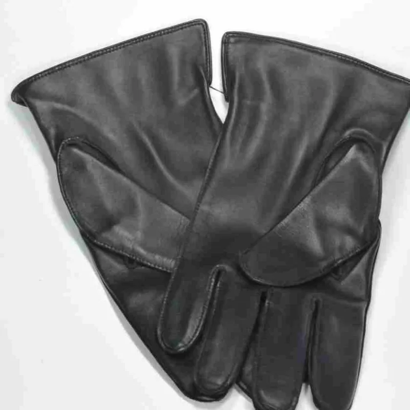 Gants homme en cuir d'agneau doublé soie