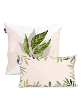 Housse de coussin Monterosso "Happyfriday" - Blanc