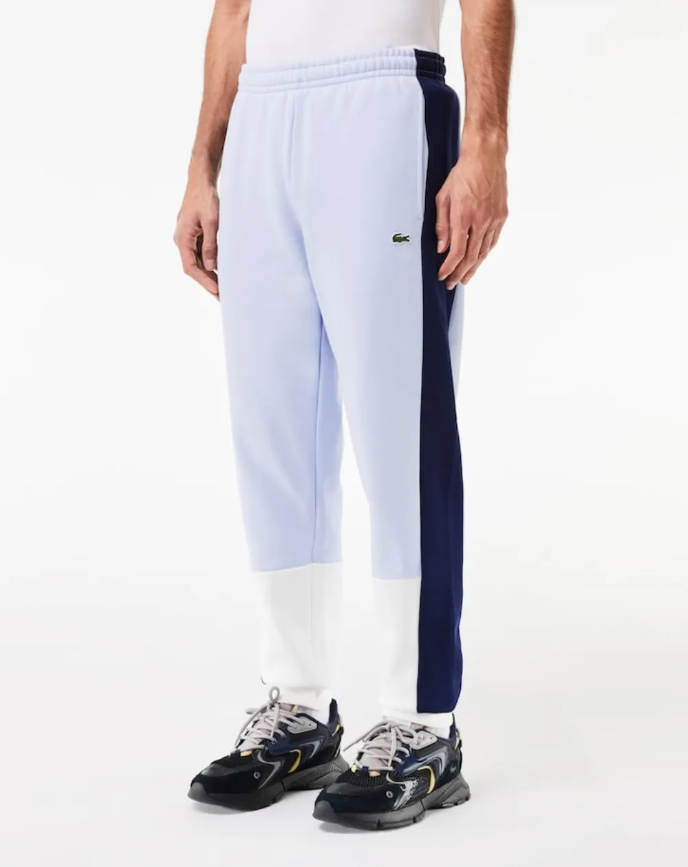 Lacoste Pantalon de Survêtement Color Block Homme Tailles xs Coloris Bleu ciel