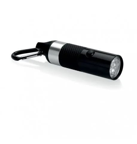 Lampe LED en Aluminium Personnalisable avec Mousqueton