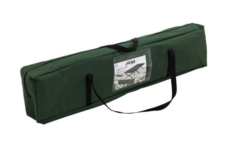 Lit de camp repliable aluminium