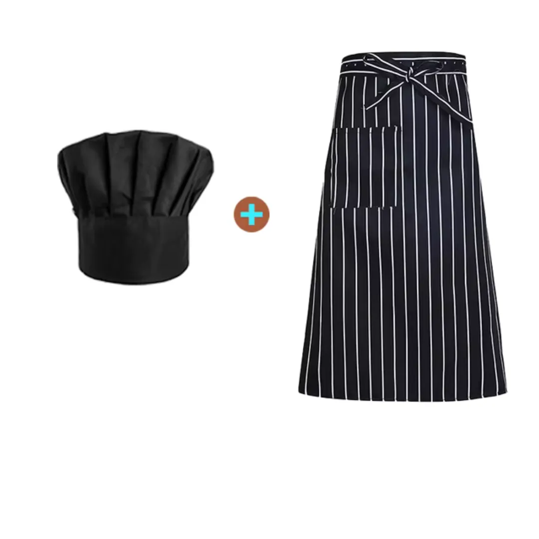 Marleih | Unisexe Uniforme De cuisine | Vêtements de travail