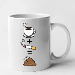 Mug Café clope caca