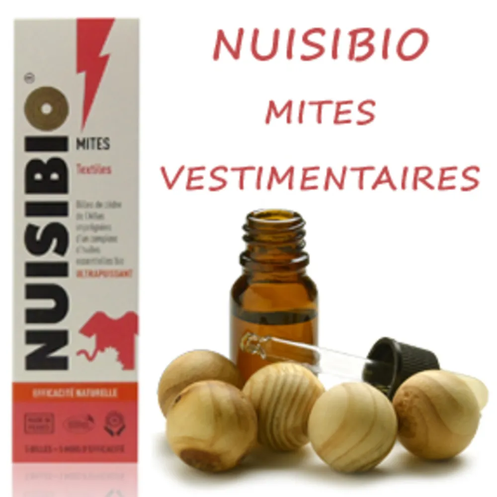 NUISIBIO MITES VESTIMENTAIRES - BIO ET 100% NATUREL