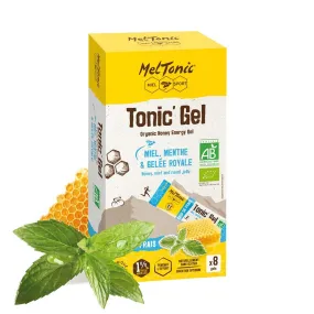 Nutrition Sportive Meltonic | Gels énergétiques de l'effort Meltonic Tonic' Gel Coup de Frais Miel-Gelée Royale-Menthe