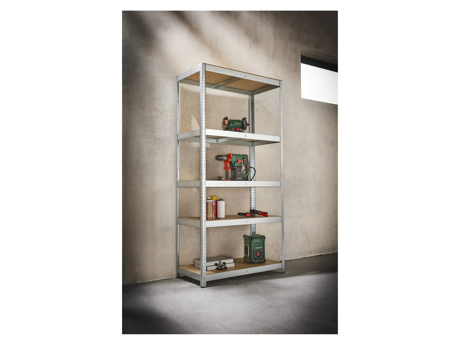 PARKSIDE® Étagère pour charges lourdes, 90 x 180 x 45 cm