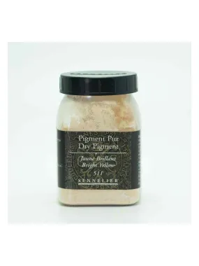 Pigment pour création de peinture - pot 80 g - Jaune brillant - N/A