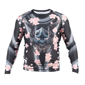 Rashguard Scramble Sakura - Noir