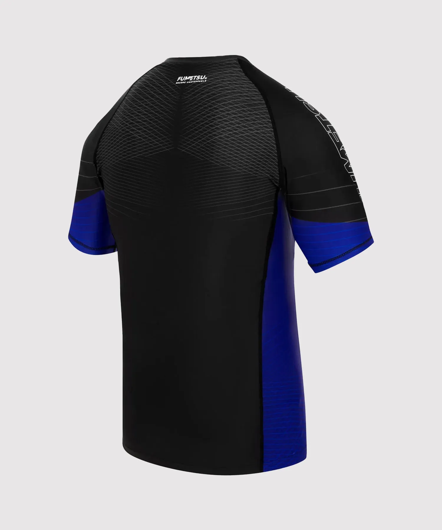 Rashguard À Manches Courtes Fumetsu Competitor Mk2 - Noir/Bleu