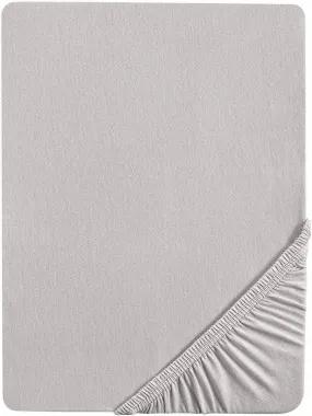 ROBA Drap Housse Extensible "Lil Planet" pour Matelas de Berceau 40x90 cm à 45x90 cm - Gris Argenté - Gris