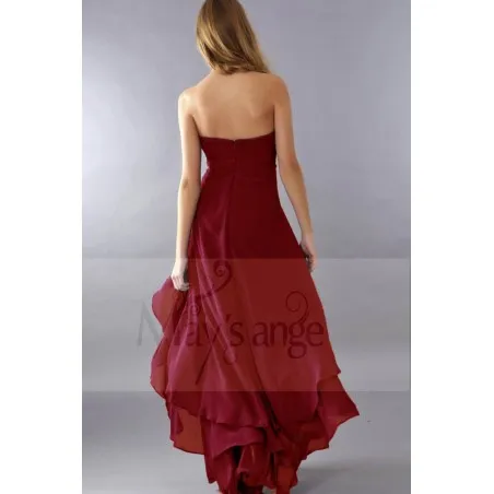 Robe de cocktail Petit orient bordeaux