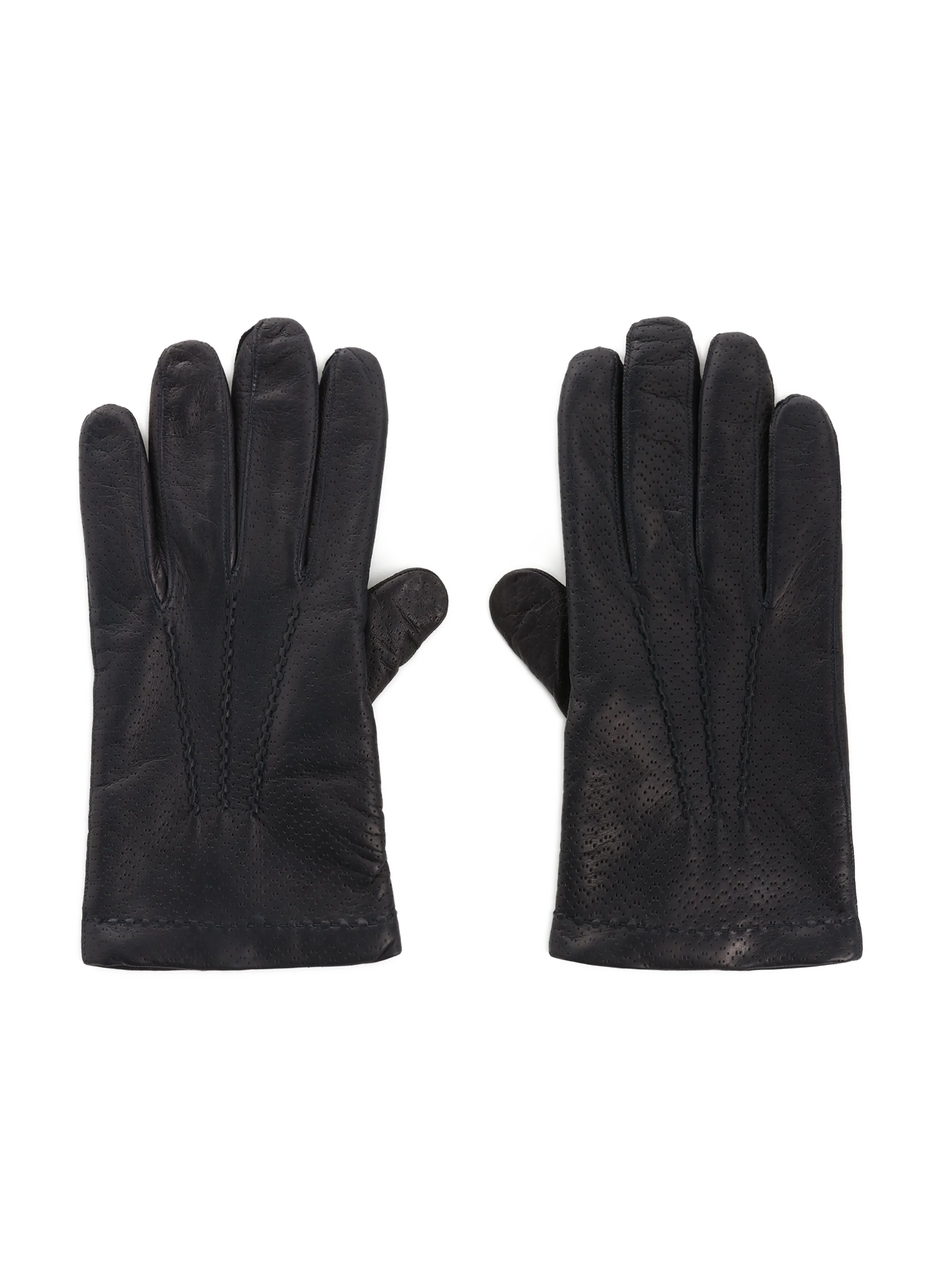 SAISON 1865  Gants en cuir - Bleu