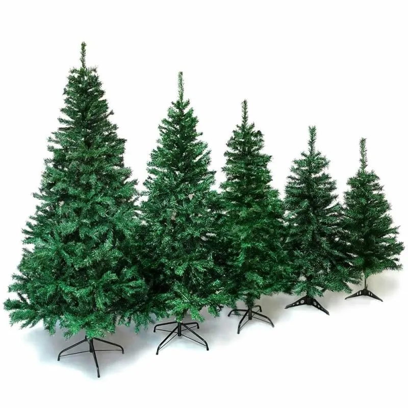 Sapin de Noël artificiel tradition et qualité - Arbre pour décoration de Noël avec support