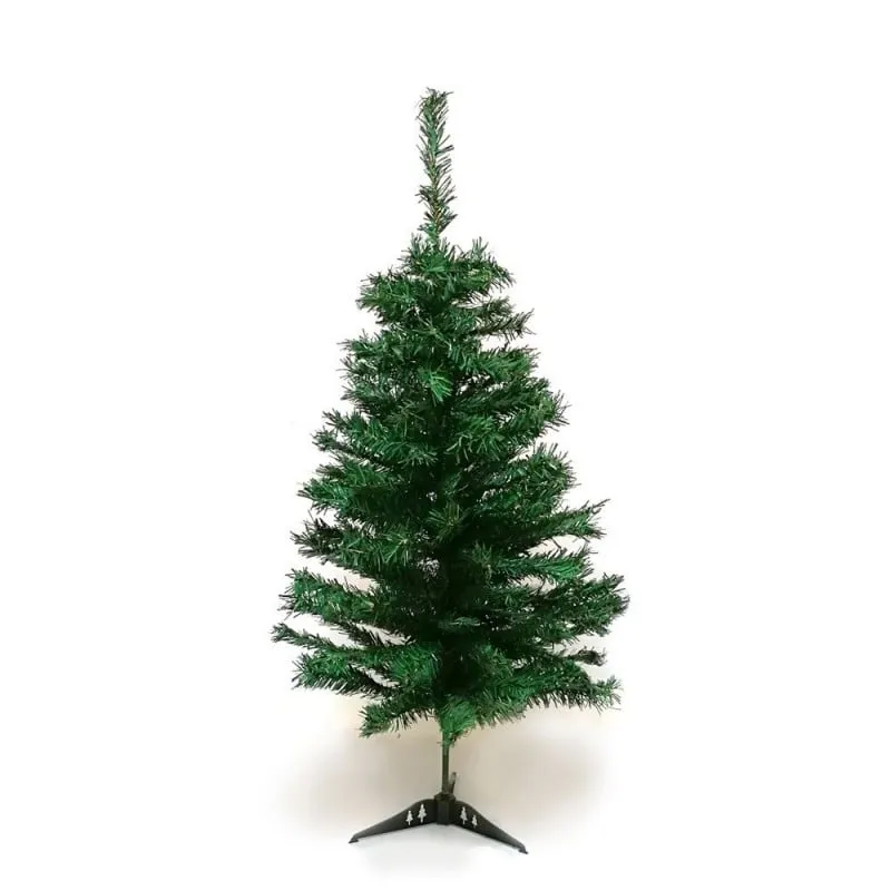 Sapin de Noël artificiel tradition et qualité - Arbre pour décoration de Noël avec support