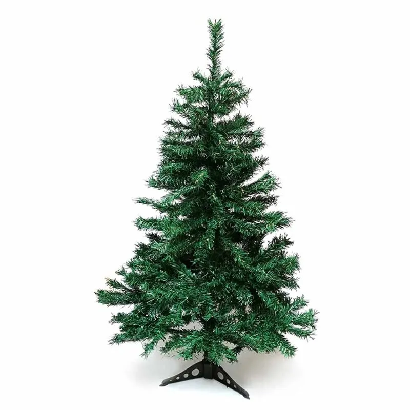 Sapin de Noël artificiel tradition et qualité - Arbre pour décoration de Noël avec support