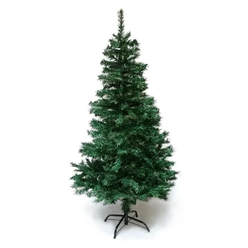 Sapin de Noël artificiel tradition et qualité - Arbre pour décoration de Noël avec support