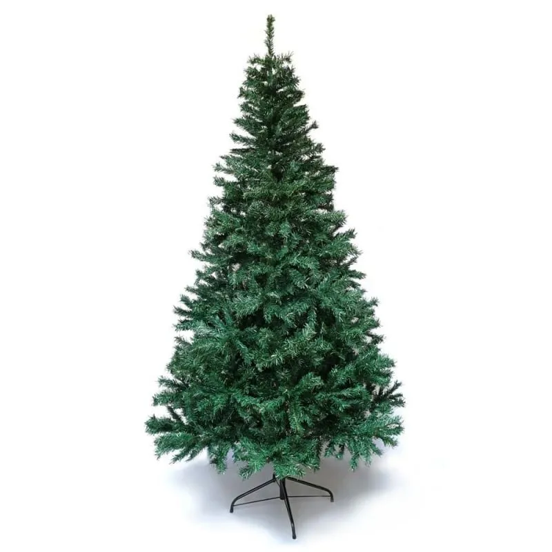 Sapin de Noël artificiel tradition et qualité - Arbre pour décoration de Noël avec support