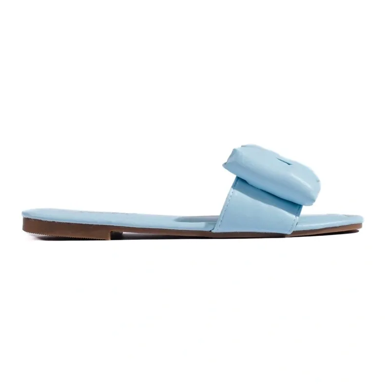 Seastar Babouches bleues à nœud