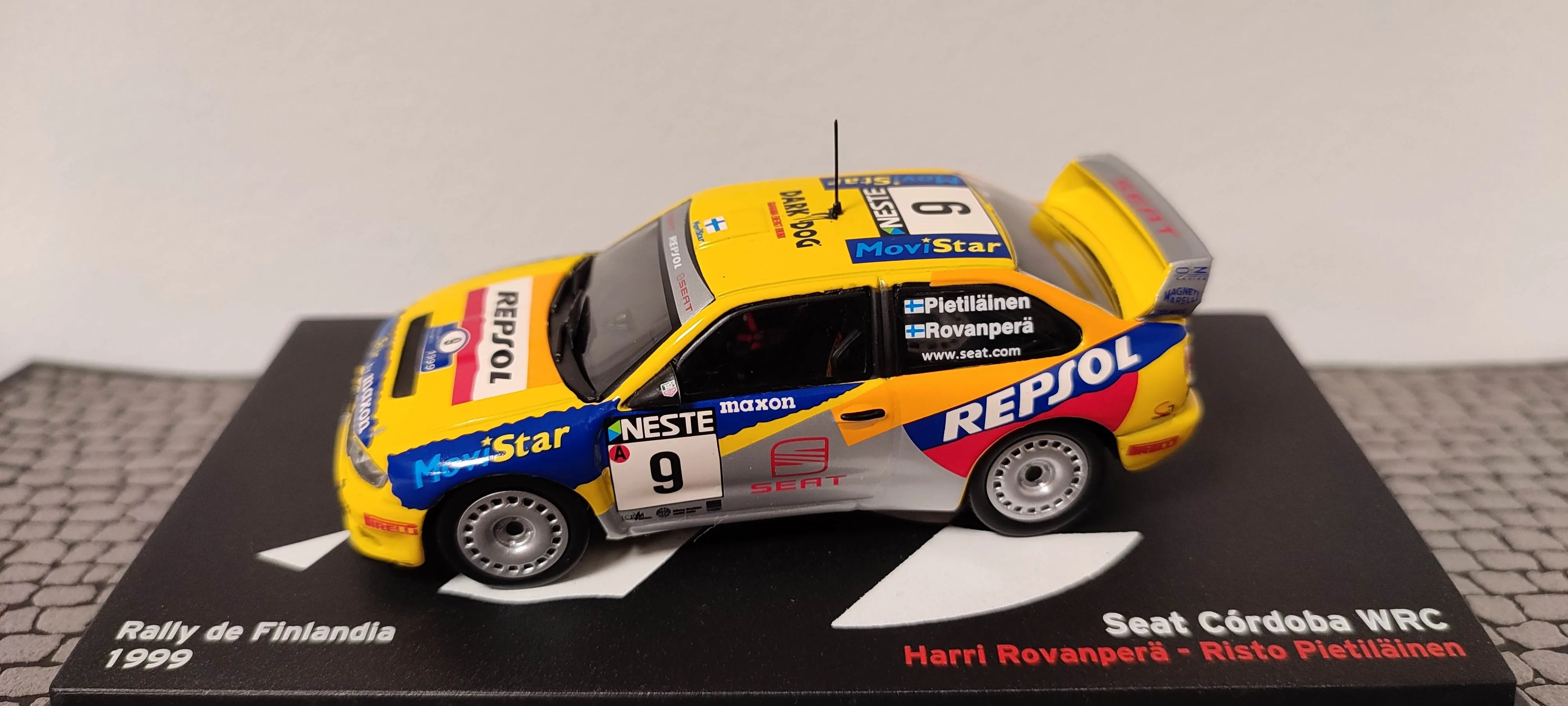 Seat Cordoba WRC - 1/43 édition presse 