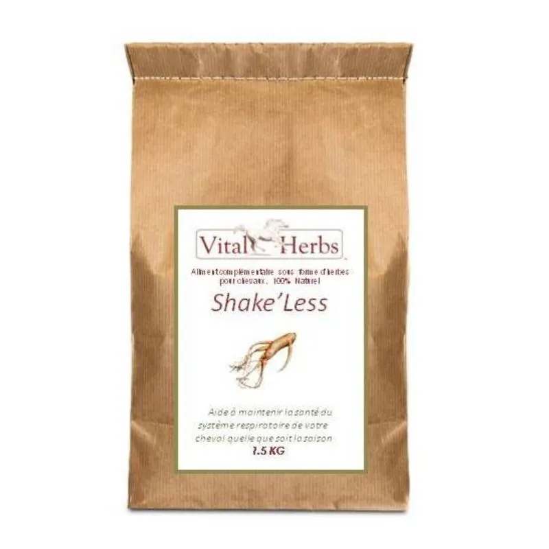 Shake'Less - Contre l'encensement cheval 1,5 kg - Vital Herbs - VITAL HERBS - Hormonal - Equestra