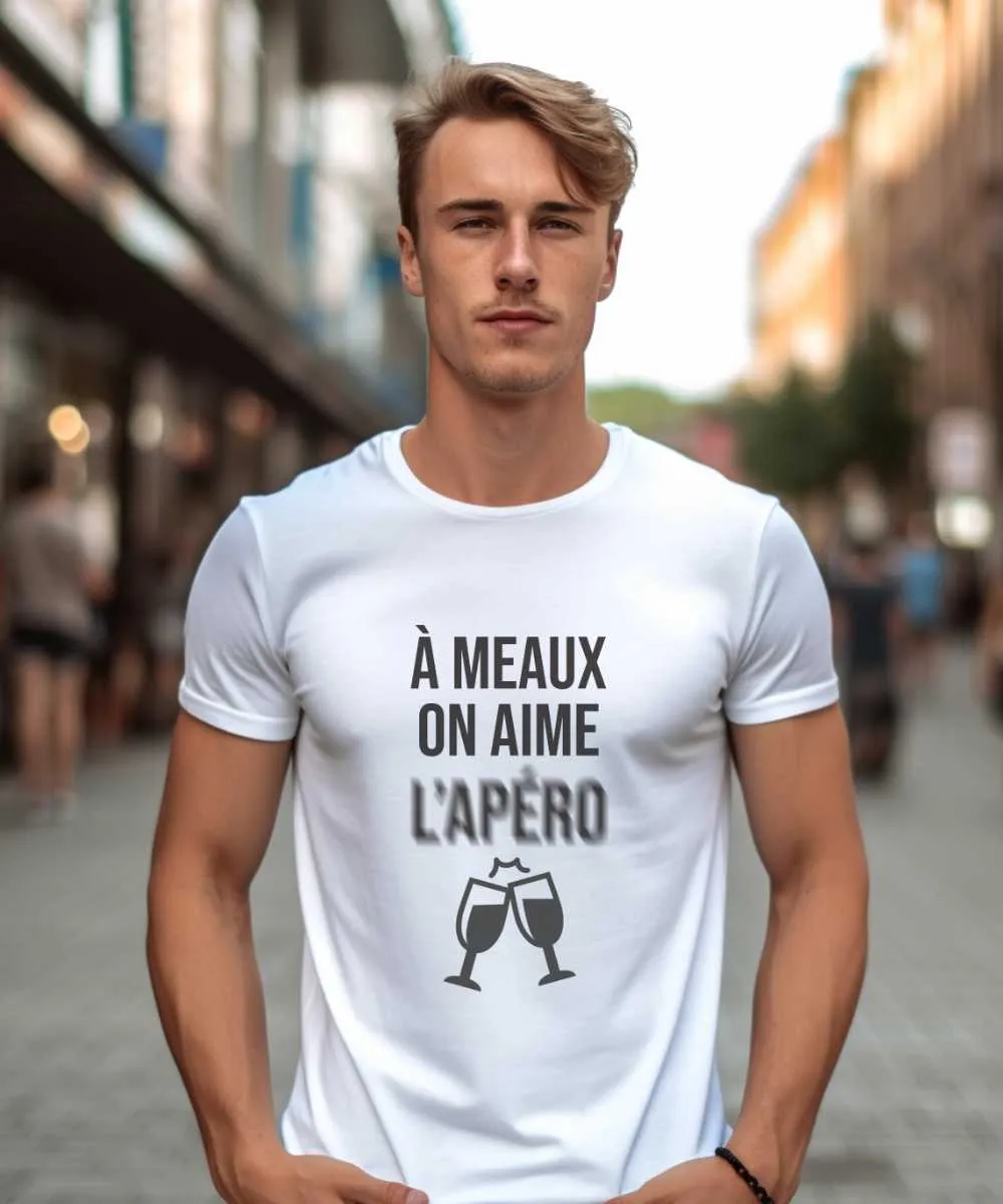 T-Shirt A Meaux on aime l'apéro