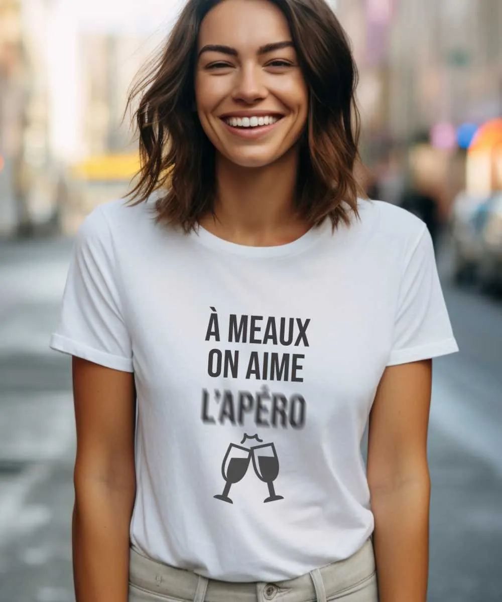 T-Shirt A Meaux on aime l'apéro