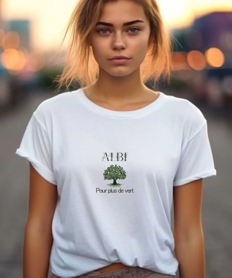 T-Shirt Albi pour plus de vert