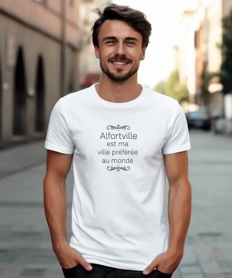 T-Shirt Alfortville est ma ville préférée au monde