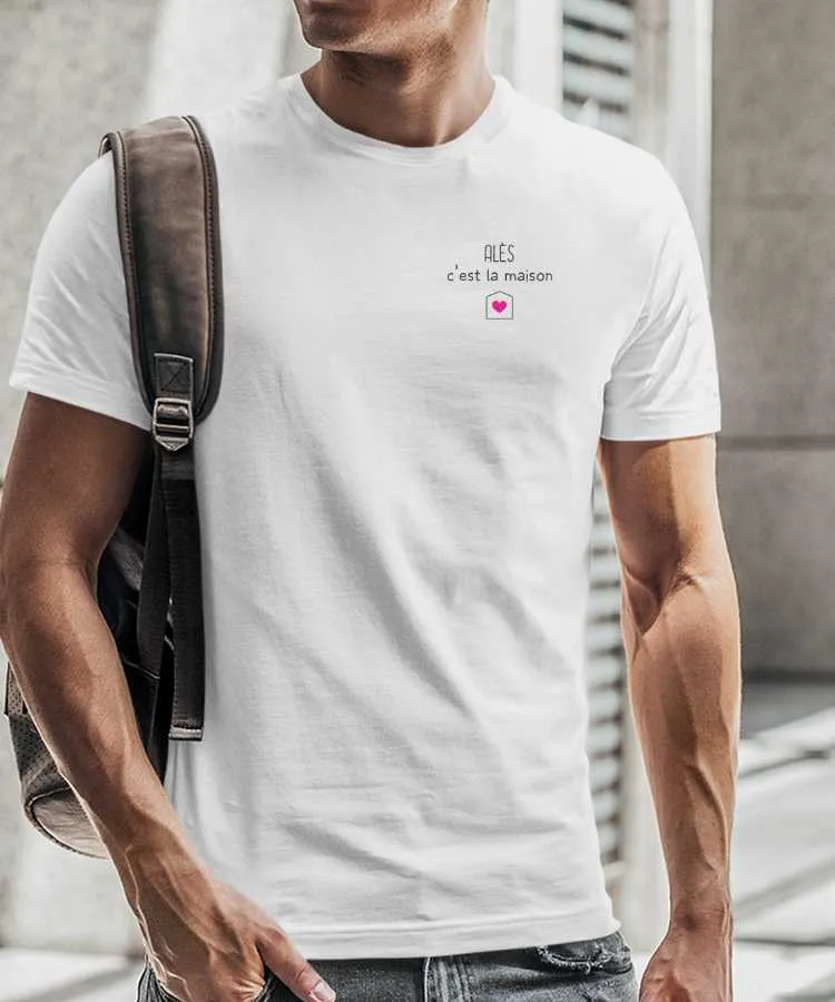 T-Shirt Alès C'est la maison