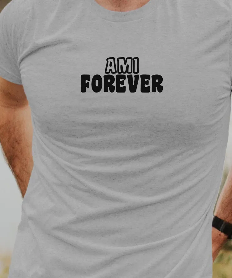 T-Shirt Ami forever face Pour homme