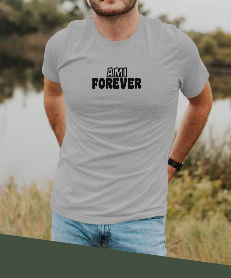 T-Shirt Ami forever face Pour homme