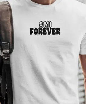 T-Shirt Ami forever face Pour homme