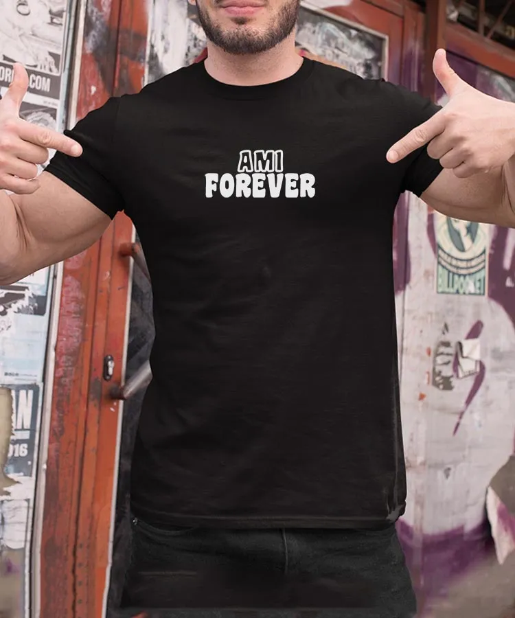 T-Shirt Ami forever face Pour homme